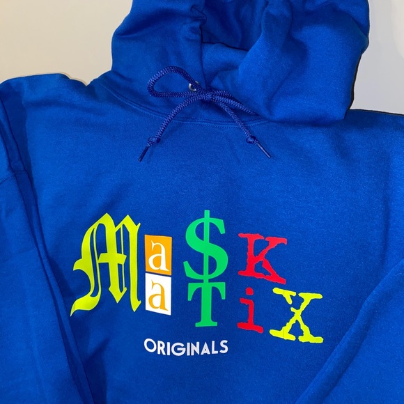 📸NIP BLUE🔵 MASKMATIX HOODIE - Picture 2 of 5